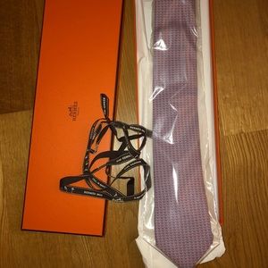 Hermes Silk Tie “KITE” NEW Rare